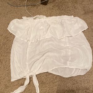 White off the shoulder Top